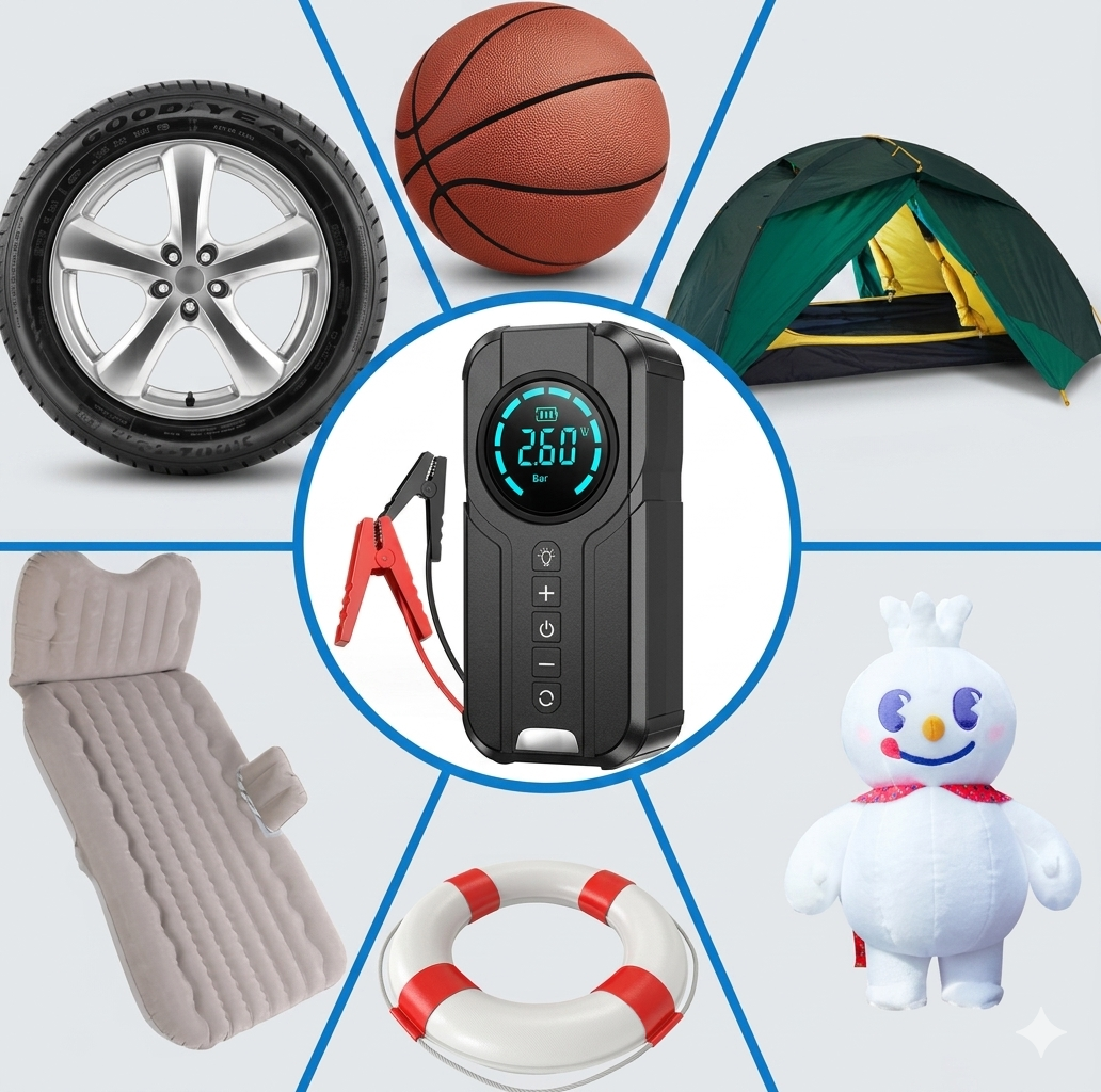 Jump Starter With Air Pump