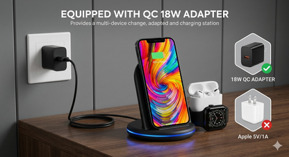3-in-1 Wireless Charging Station