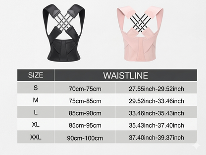 Adjustable Back Posture Belt