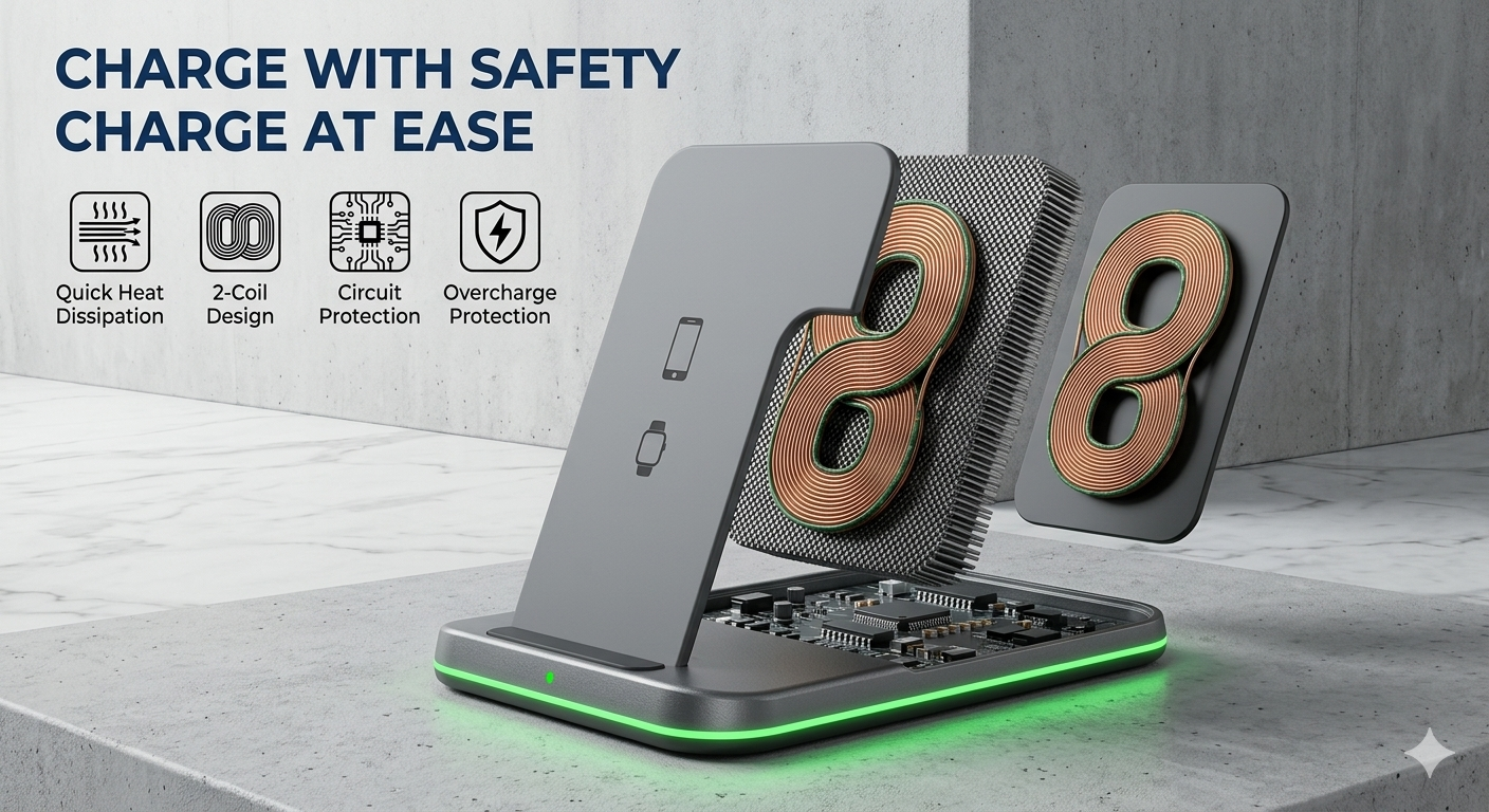 3-in-1 Wireless Charging Station
