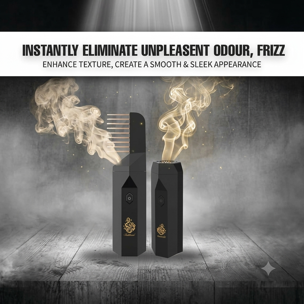 2 in 1 Hair Comb Incense Burner
