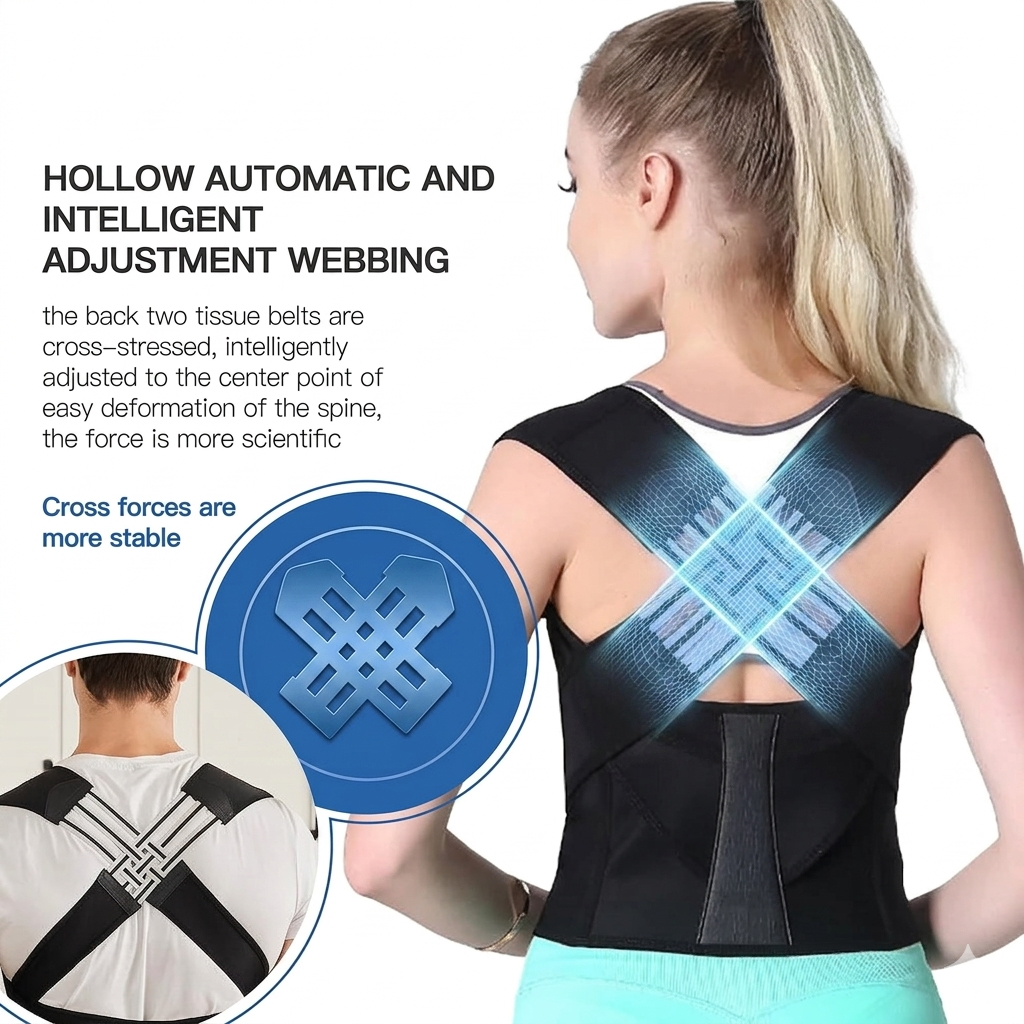 Adjustable Back Posture Belt