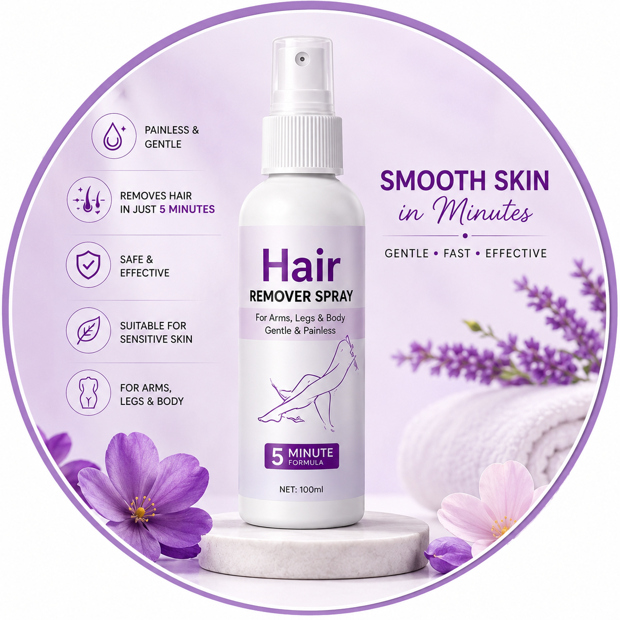 Hair Remover Spray