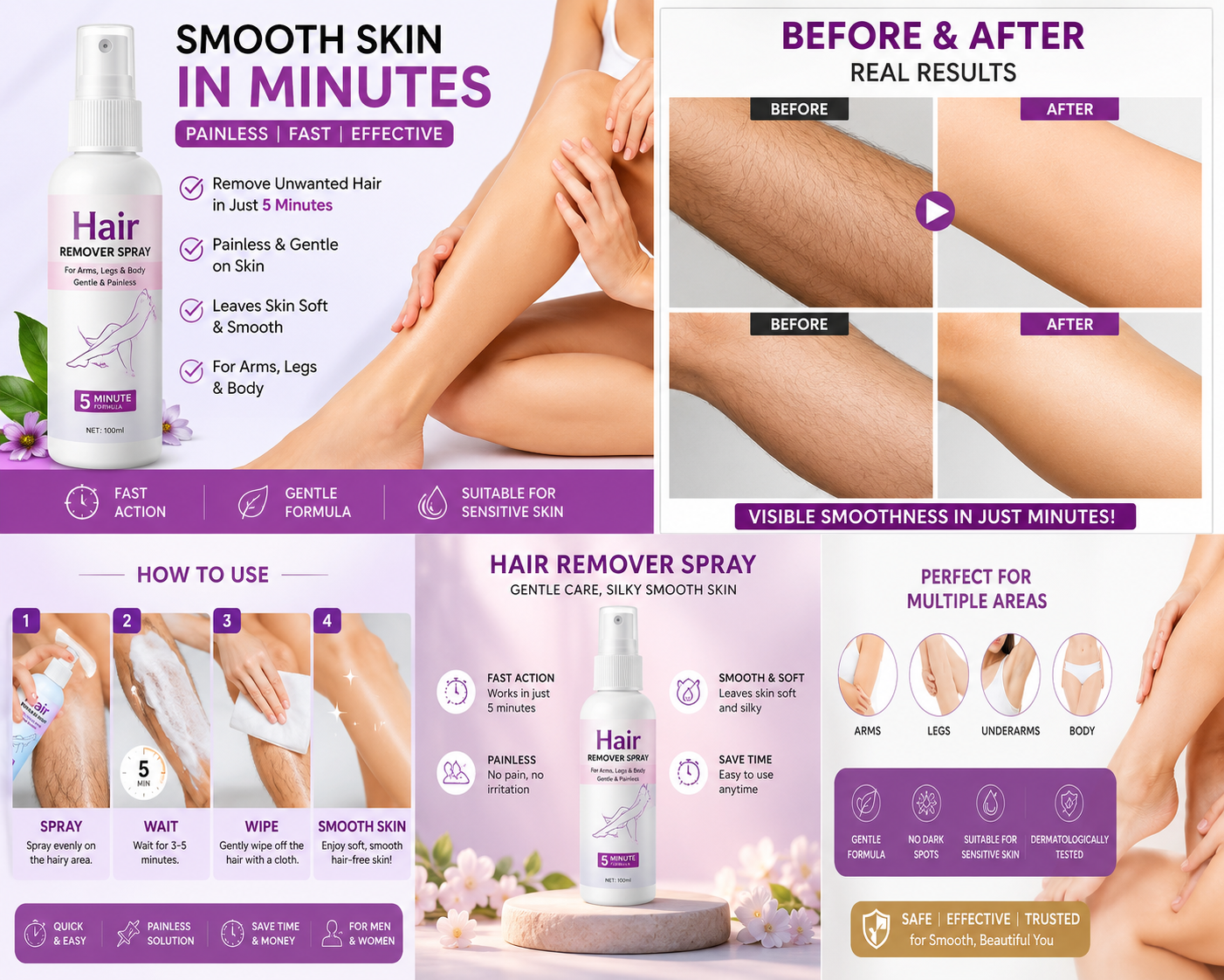 Hair Remover Spray