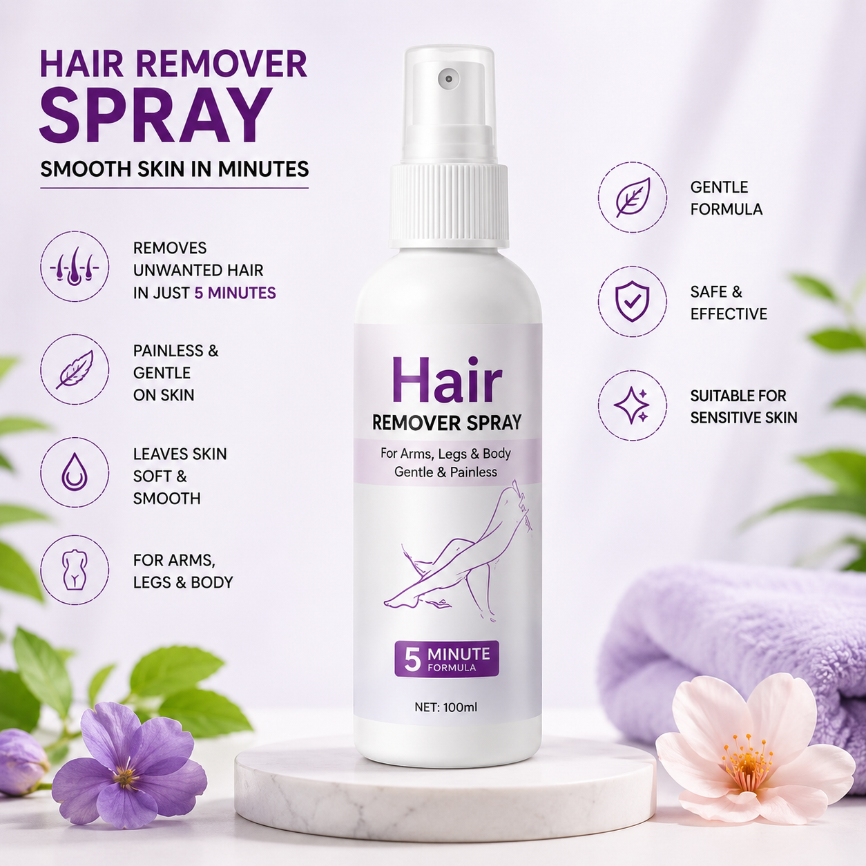 Hair Remover Spray